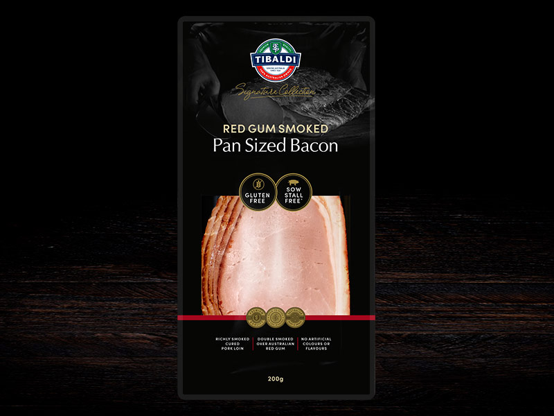 Red Gum Pan Size Bacon
