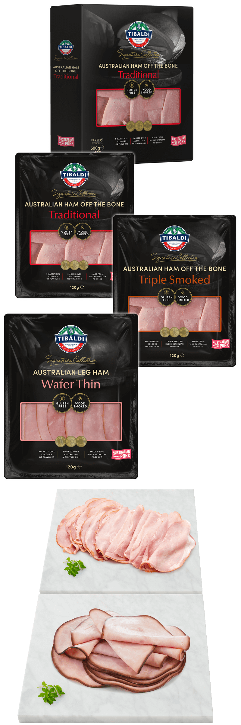 Tibaldi Signature Collection Ham Products