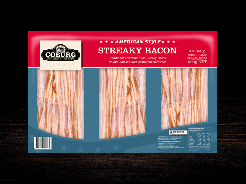 American Style Streaky Bacon Tibaldi
